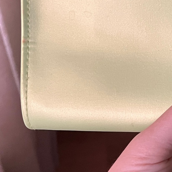 Rare Vintage Parfums Christian Dior green clutch / cosmetic case - Picture 8 of 8